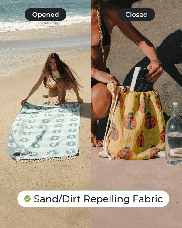 Swirl Turtle Towel Bag - Image 5