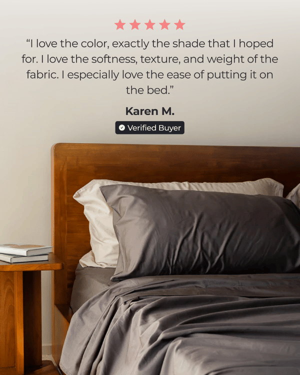 Luxe Sateen Fitted Sheet Beige - Image 3