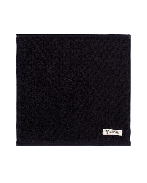 Atom Washcloth Bath Bundle - Black - 6 Pack - Image 3