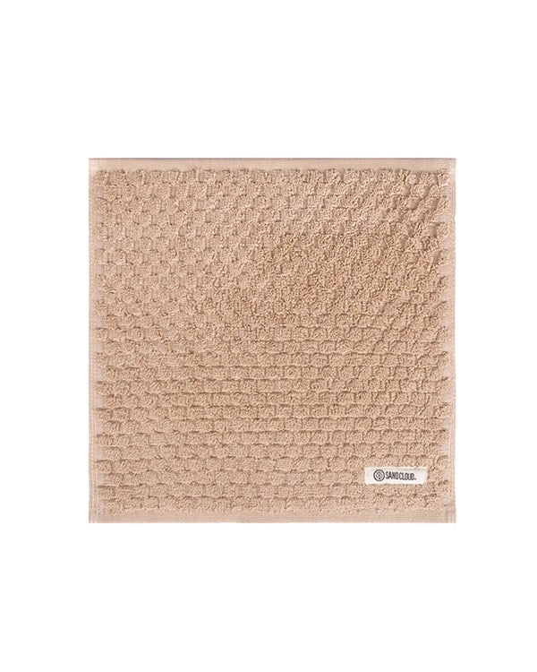 Atom Washcloth Bath Bundle - Sand - 6 Pack - Image 3